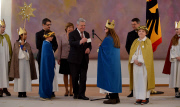 Sternsinger in Schloss Bellevue