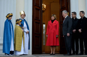 Sternsinger in Schloss Bellevue