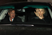 Sean Penn and Charlize Theron keep it low-key at Craigs