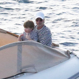 PREMIUM EXCLUSIVE Tommy Hilfiger  and family vacationing in St. Barts