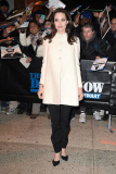 Angelina Jolie arrives at "The Daily Show with Jon Stewart"