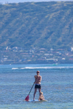 *EXCLUSIVE* **NO WEB** Neil Patrick Harris and David Furnish take the kids paddle boarding