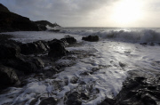 Strong winds in Swansea, Wales, Britain - 09 Jan 2015