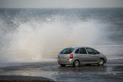 Strong winds in Britain - 09 Jan 2015
