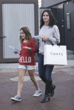 *EXCLUSIVE* Courtney Cox bonds with Coco after Shopping at Curve