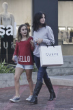 *EXCLUSIVE* Courtney Cox bonds with Coco after Shopping at Curve