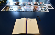 Prince Harry signs a book of condolence at the French embassy in London, Britain - 09 Jan 2015