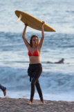 *EXCLUSIVE* Cara Delevingne gets sexy in the sea for a photoshoot **WEB EMBARGO UNTIL 1/11/15 6AM PST** 
