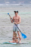 *EXCLUSIVE* Neil Patrick Harris and Harper are a paddle boarding pair