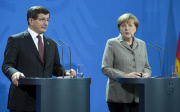 Merkel und Davutoglu