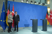 Merkel und Davutoglu