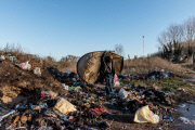 France:Daily life of migrants in famous ''Jungle''  of Calais