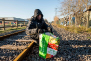 France:Daily life of migrants in famous ''Jungle''  of Calais