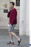 Nick Grimshaw leaving the BBC Radio One Studios, London, Britain - 18 Mar 2014