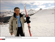 HAUTE PYRENEES : Nicolas Sarkozy en Week end a la neige