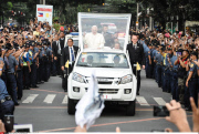 Pope Francis visits the Philippines.