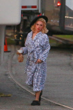 Scarlett Johansson on the set of 'Hail, Caesar!'