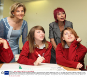 Prince Edward and Sophie, Countess of Wessex visit Whitton School and Sports College, Twickenham, Britain - 19 Jun 2009