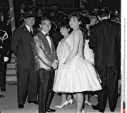 France : Charles Aznavour at the 14th International Cannes Film Festival