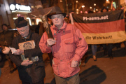 Pegida Demonstration in Duisburg