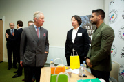 His Royal Highness Prince Of Wales, Prince Charles, Visits National Citizen Service,Bede Tower, Sunderland, 20th  January 2015