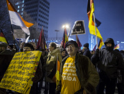 BERGIDA rally in Berlin