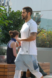 *EXCLUSIVE* Jesse Metcalfe ends his afternoon workout in Weho