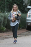*EXCLUSIVE* Hilary Duff is smitten with her French Bulldog puppy Beau