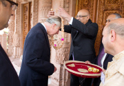 Prince Charles visits the Jain Temple, Potters Bar, Hertfordshire, Britain - 22 Jan 2015