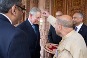 Prince Charles visits the Jain Temple, Potters Bar, Hertfordshire, Britain - 22 Jan 2015