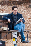*EXCLUSIVE* Paul Rudd does not look happy with his snack!
