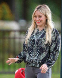 PREMIUM EXCLUSIVE Hilary Duff and Luca hit the park