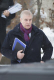 Prince Andrew in Klosters, Switzerland - 23 Jan 2015