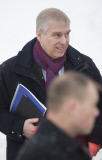 Prince Andrew in Klosters, Switzerland - 23 Jan 2015