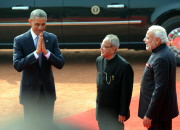 INDIA-U.S.-OBAMA-VISIT-ARRIVAL