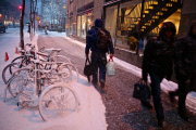 Winter Storm Juno in New York