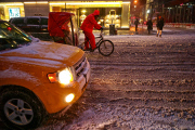 Winter Storm Juno in New York