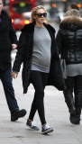 Tamara Ecclestone with daughter Sophia and pregnant sister Petra Ecclestone out and about, London, Britain - 27 Jan 2015