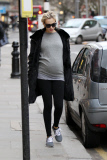 Tamara Ecclestone with daughter Sophia and pregnant sister Petra Ecclestone out and about, London, Britain - 27 Jan 2015