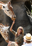 EXC: HEIDI KLUM AT TARONGA ZOO