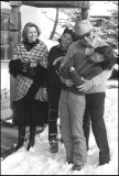 ARCHIVES - FAMILLE DE MONACO A GSTAAD - 1977