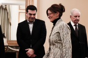 Swearing-in of the new Greek government