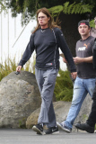 *EXCLUSIVE* Bruce Jenner lets his Hair Down at the Madonna Inn