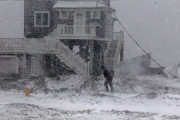 Winter storm buries New England