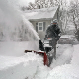 Winter storm buries New England