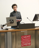 Princess Anne attends the 50th Anniversary of Occupational Therapists Education Conference in Cardiff, Wales, Britain - 29 Jan 2015