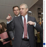 Prince Andrew at the Tycoon in Schools enterprise competition, Queen Anne's School, Caversham, Berkshire, Britain - 05 Dec 2013