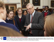Prince Andrew at the Tycoon in Schools enterprise competition, Queen Anne's School, Caversham, Berkshire, Britain - 05 Dec 2013