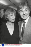 Actors Derek Jacobi And Geraldine Mcewan At Evening Standard Drama Awards Reception.