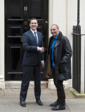Greek Finance Minister Yanis Varoufakis visit to London, Britain - 02 Feb 2015